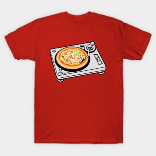 Pizza Scratch Music T-Shirt